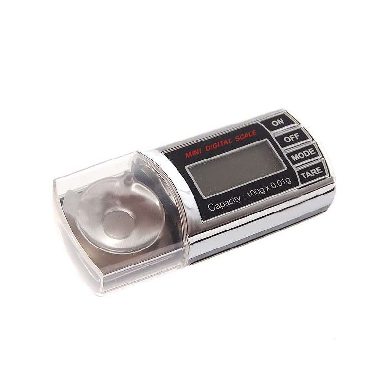 Mini precyzyjna waga cyfrowa kieszonkowa o dokładności do 100g 0,01g