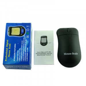 Waga cyfrowa w kształcie myszy do 200 g / 0,01 g