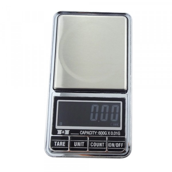 DS-18 500g x 0.01g Digital Pocket Precision Scale with Calibration Wei 