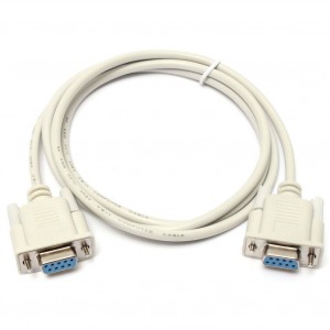 Kabel zerowy modemu RS232 DB9F / DB9F