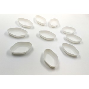 10szt 25ml jednorazowej łodzi do ważenia