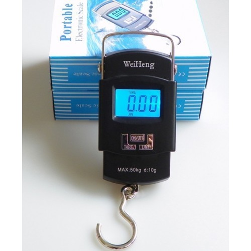 WH-A08 Cyfrowa waga wisząca do 50 kg z dokładnością 5 g / 10 g