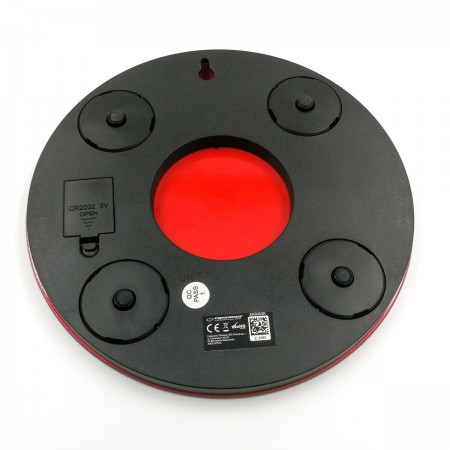 Cyfrowa waga kuchenna Esperanza EKS003R do 5 kg / 1g czerwona