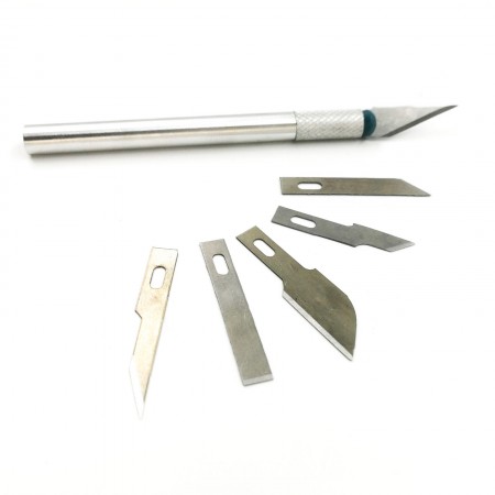 Zestaw hobby skalpela + 6 ostrzy