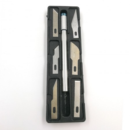 Zestaw hobby skalpela + 6 ostrzy