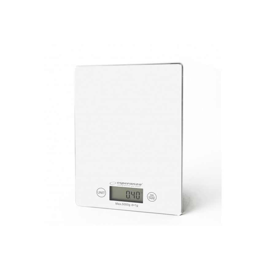 Esperanza EKS002W Waga kuchenna Cytrynowa biała 5kg / 1g
