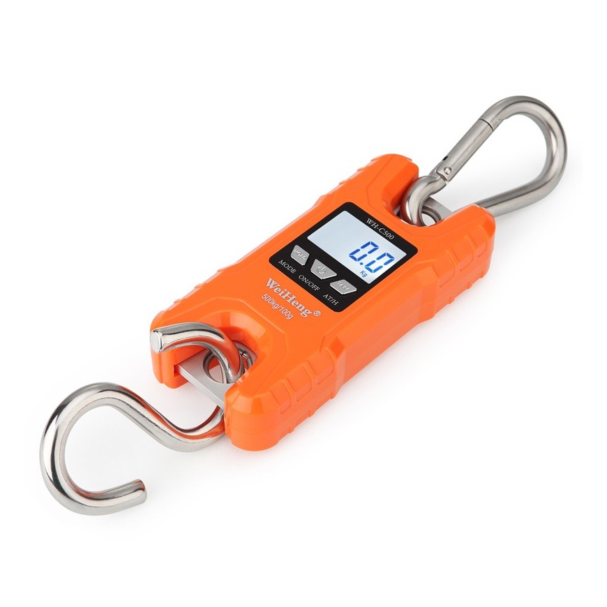 WH-C500 Cyfrowa waga wisząca do 500kg pomarańczowa