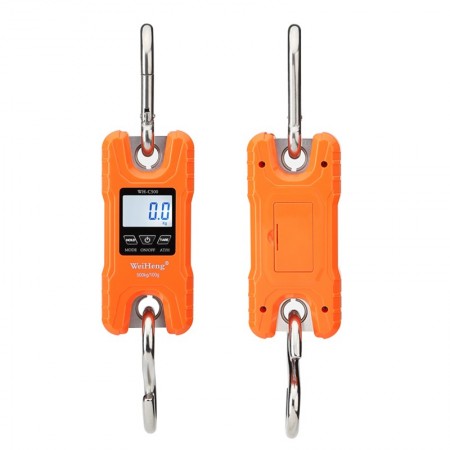 WH-C500 Cyfrowa waga wisząca do 500kg pomarańczowa