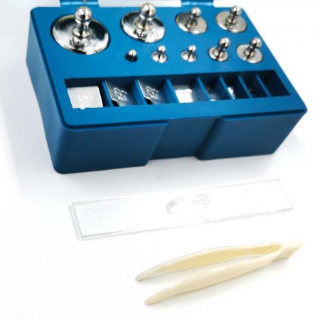 MV 211,1g zestaw 17 szt. Odważników kalibracyjnych od 10mg-100g