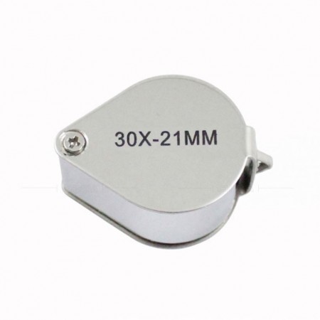 Przenośna lupa do biżuterii z 30-krotnym powiększeniem srebra