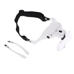 Okulary z 5 lupami i oświetleniem LED