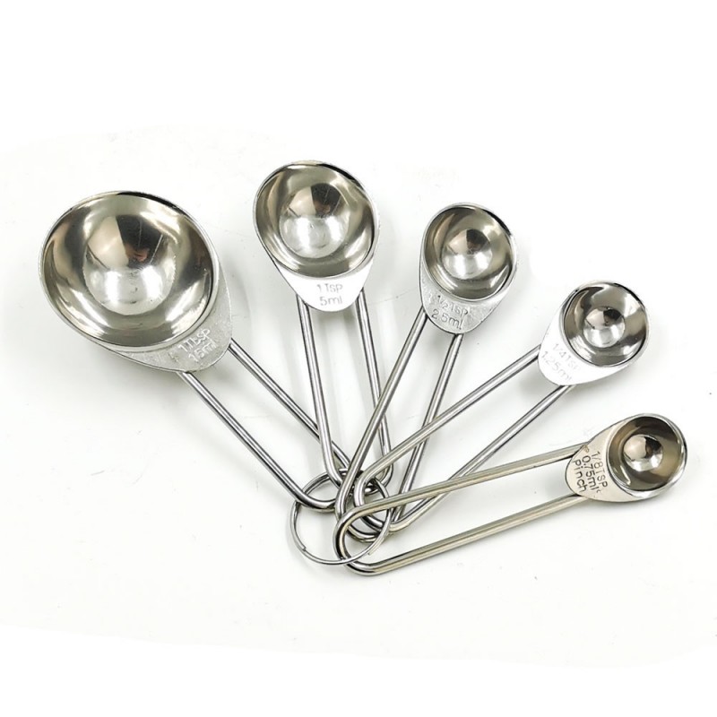 5 sztuk metalowych miarek