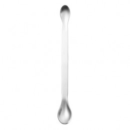 Łyżka dwustronna 16 cm wykonana ze stali nierdzewnej SUS304