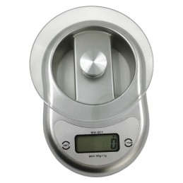 WH-B11 cyfrowa waga kuchenna do 5kg / 1g srebrna - ✔️ cena, opinie | Mikrowagi.pl