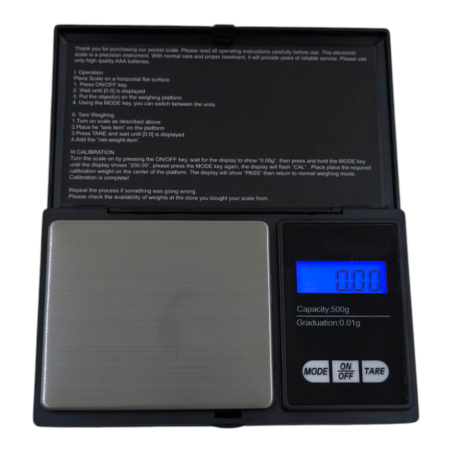 CX-258 kieszonkowa waga cyfrowa do 500g / 0,01g - ✔️ cena, opinie | Mikrowagi.pl