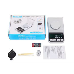 Precyzyjna waga cyfrowa CX-188A do 100g/0,001g, srebrna - ✔️ cena, opinie | Mikrowagi.pl