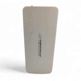 Esperanza EMP106WE Powerbank 8000 mAh - biało-szara - ✔️ cena, opinie | Mikrowagi.pl