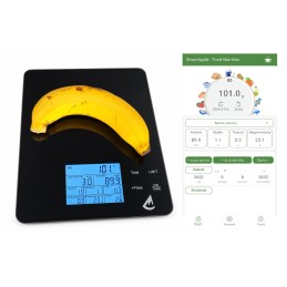 Inteligentna nutrycyjna waga kuchenna CK2250BT z Bluetooth i aplikacją, 10 kg / 1 g - ✔️ cena, opinie | Mikrowagi.pl