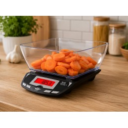 Waga kuchenna - MyWeigh 3001P Black do 3000g / 1g