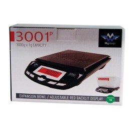Waga kuchenna - MyWeigh 3001P Black do 3000g / 1g