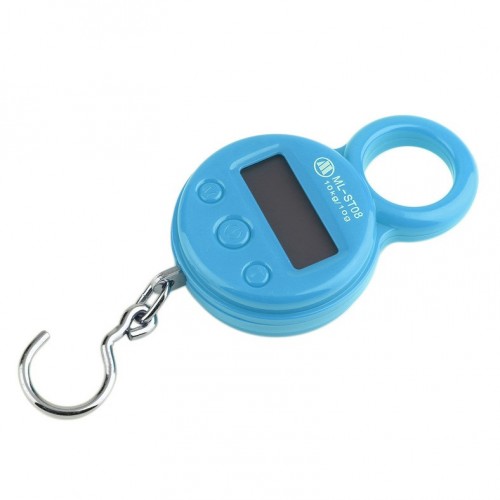 Waga wędkarska niebieska do 10 kg / 10 g