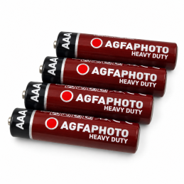 Baterie AgfaPhoto AAA/R03 4 szt. (opakowanie termokurczliwe) - ✔️ cena, opinie | Mikrowagi.pl