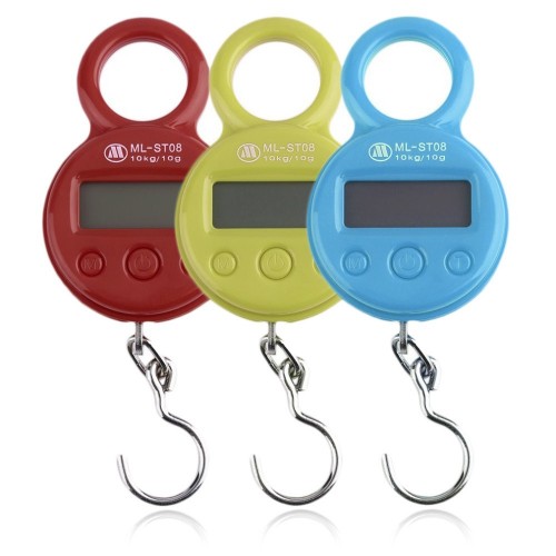 Waga wędkarska niebieska do 10 kg / 10 g