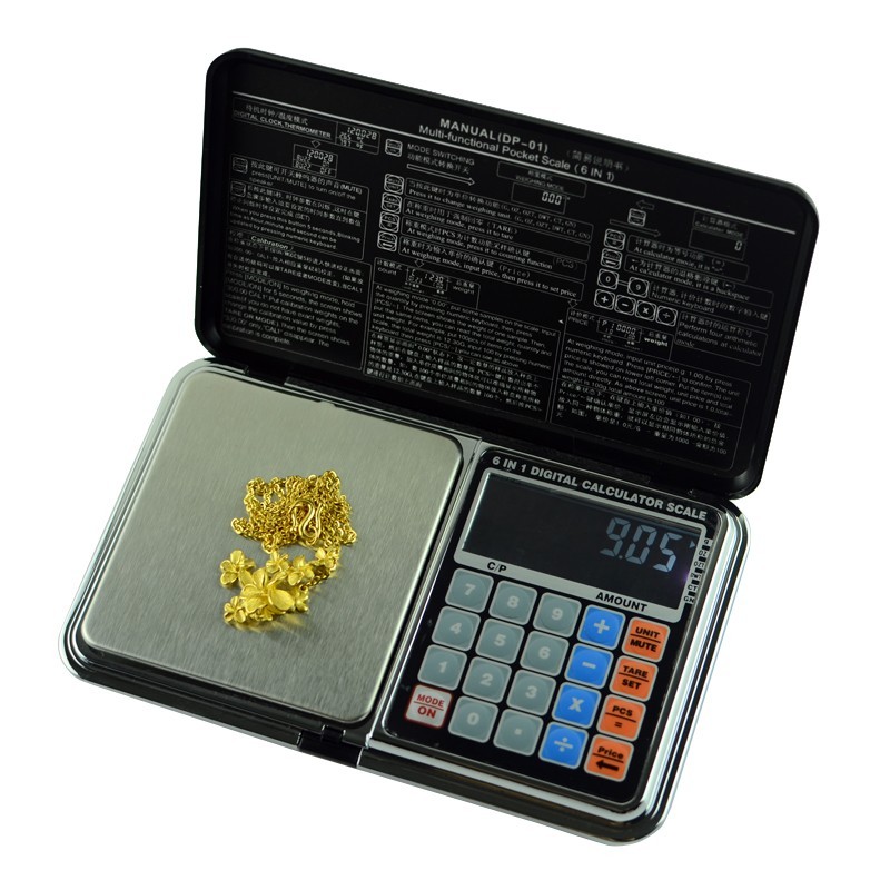 Waga wielofunkcyjna 6 w 1 do 100 g / 0,01 g