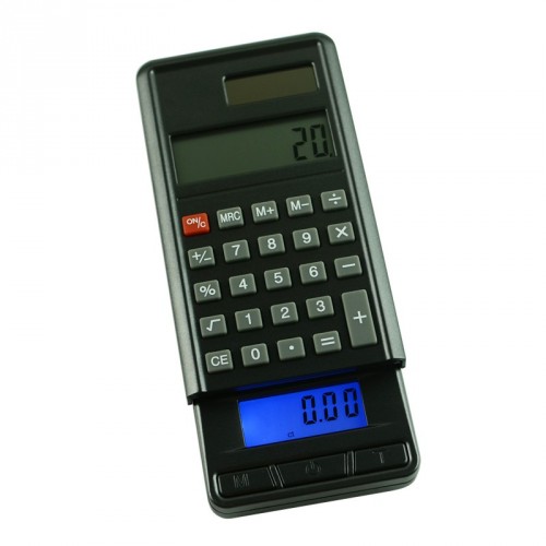 Kalkulator i Waga cyfrowa do 100g / 0,01g