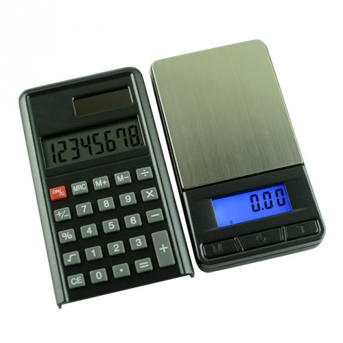 Kalkulator i Waga cyfrowa do 100g / 0,01g